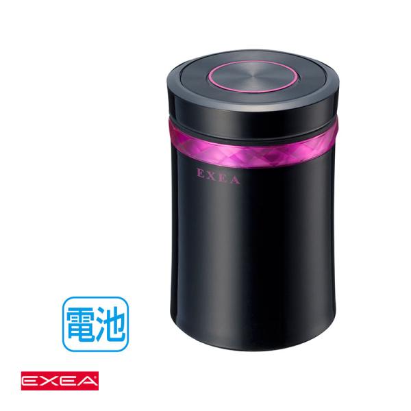 他サイト： リングアッシュ ピンク 電池式 ピンクダブルリングイルミ付 灰皿 吸い殻入 タバコ 電子タバコ等 車内収納 星光産業 ED-232の商品画像