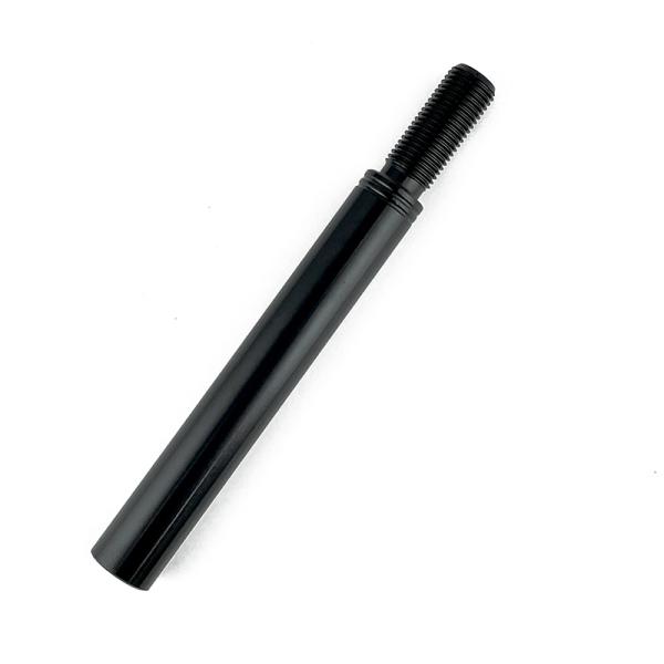 シフトノブエクステンション M12×1.25 100mm延長 ストレートタイプ アルミ製 ブラック 4インチUP シフトレバー ブレイス AF-210