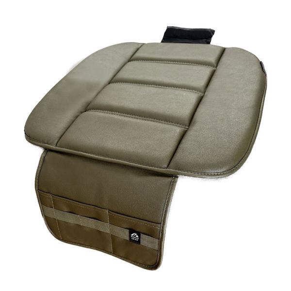 低反発クッション シングル オリーブドラブ PROUD GEAR 車用 約46×46cm　 シートクッション プラウドギア PGR-705