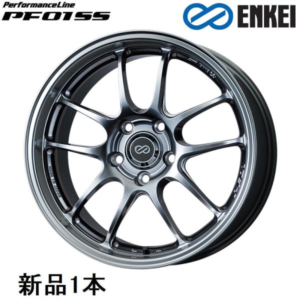 ENKEI GTC01 17x7J+45 PCD114.3 5穴 17インチホイール4本セット 