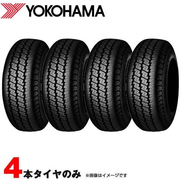 4本セット 145/80R12 80/78N バン用 サマータイヤ スーパーバン Y356 ヨコハマ