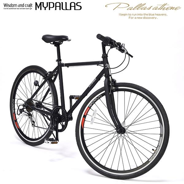 クロスバイク26インチ 6段変速 自転車 シンプル グリップシフト クイックレリーズ Mypallas マイパラス 池商 M 605 タイヤチェーン専門店ホットロード 通販 Yahoo ショッピング