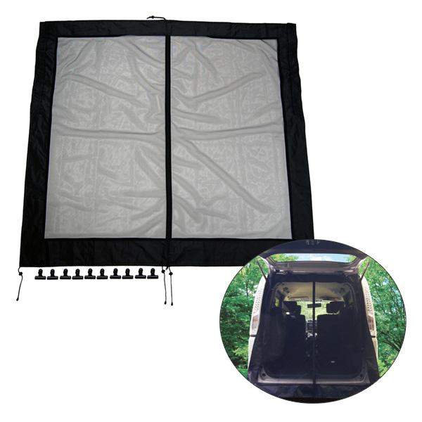 虫よけウインドウネット バックドア用 Jis規格 メッシュ 車の網戸 防虫加工 キャンプ アウトドア クリップ取付 車中泊 大自工業 L 13 タイヤ専門店ホットロード 通販 Yahoo ショッピング