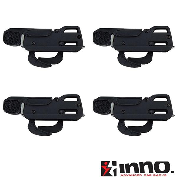 INNO メモリークランプセット 4個セット ルーフボックス