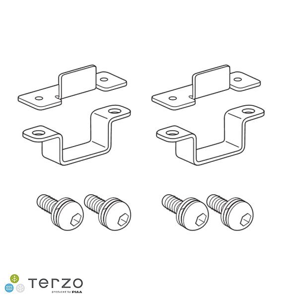 TERZO バー固定ステイアッシー 2個セット キャリア用オプション PIAA