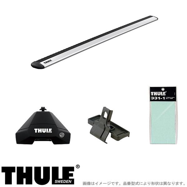 THULE キャリア 車種別セット AUDI/アウディ A1 スポーツバック