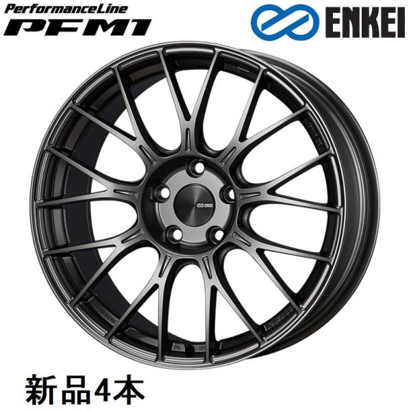 ENKEI（エンケイ） 17インチ 17x7J +48 PCD100 5穴 Dark Silver