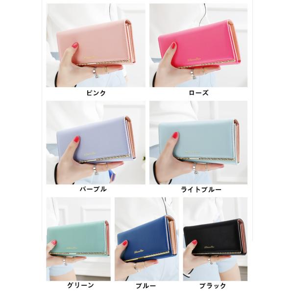 財布 レディース 長財布 レディース がま口 使いやすい レディース長財布 小銭入れ 可愛い 高級 革 Pu レザー ウォレット Buyee Buyee Japanese Proxy Service Buy From Japan Bot Online