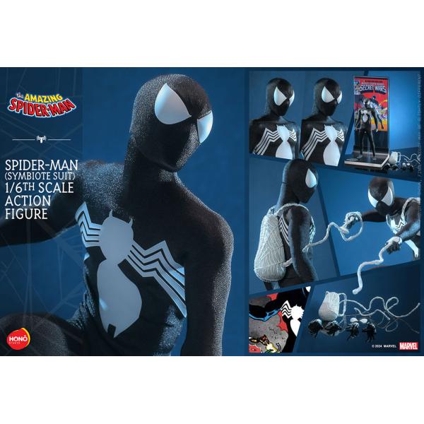 炎スタジオ　スパイダーマン　シンビオートスーツ　　コミック新品未開封ホットトイズ 炎スタジオ】『マーベル・コミック』1/6スケールフィギュア