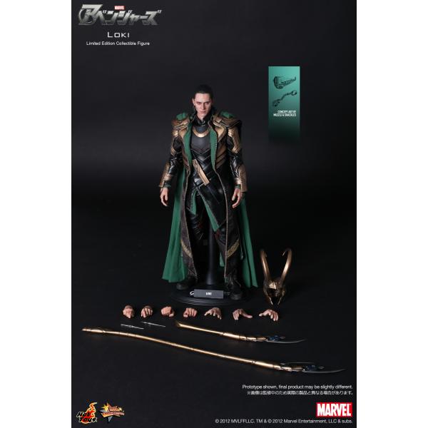 ホットトイズ ムービーマスター アベンジャーズ フィギュア ロキ MMS176 ホットトイズ（Hot Toys） ホットトイズ【ムービー・マスターピース
