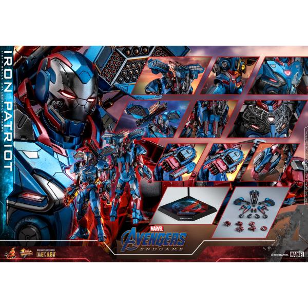 ホットトイズ　アイアンパトリオット　アベンジャーズエンドゲーム Amazon.co.jp: 【ムービー・マスターピース DIECAST
