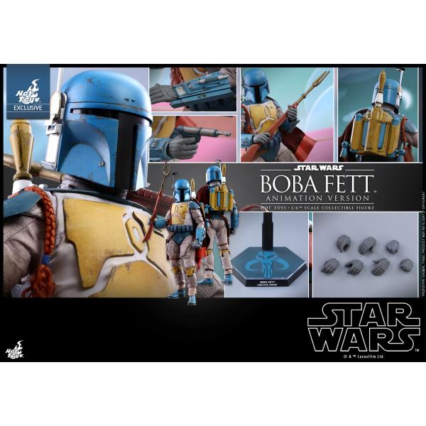 ホットトイズ テレビ・マスターピース スター・ウォーズ 1/6スケールフィギュア ボバ・フェット (ホリデー・スペシャル版)