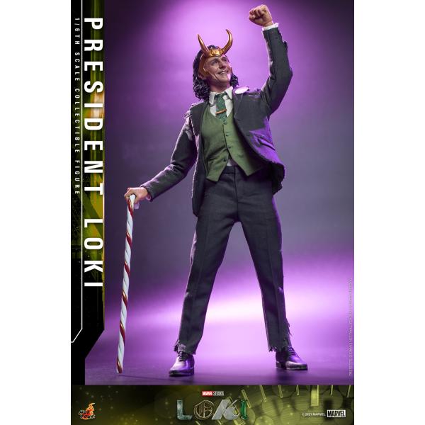 ホットトイズ TMS066 ロキ大統領 President Loki 1/6 Loki TMS066 President Loki 1/6th Scale Collectible Figure