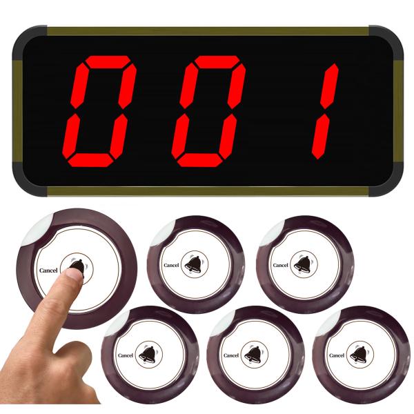 AVIOS 呼び出しベル 飲食店 チャイム ワイヤレス 表示消去 送信ボタン