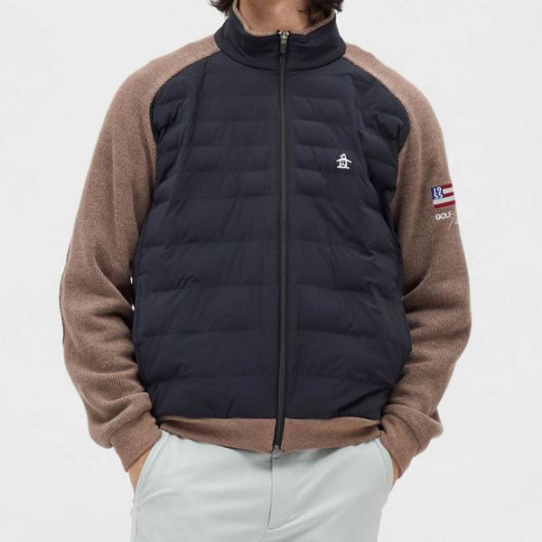 軽くて暖かい、冬の味方。ハイブリッド中わたブルゾンマンシングウェアの人気機能“HEAT NAVI”と、ナイロン×ニットのハイブリッド構造を組み合わせた動きやすくて暖かい冬のベストセラーモデルです。● 特徴 ・ナイロン×ニットのハイブリッド中...