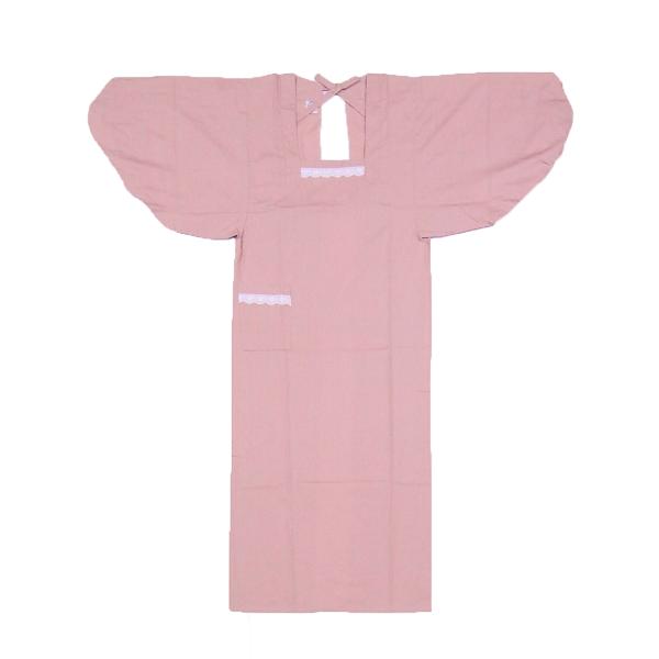 [Release date: January 27, 2022]生地・素材／綿100％・平織りサイズ／身丈130cm・袖丈39cm・裄62cm・胴回り96cm割烹着(かっぽうぎ)・水屋着・着物用前掛け・きもの用エプロン生地/縫製…日本ポケッ...