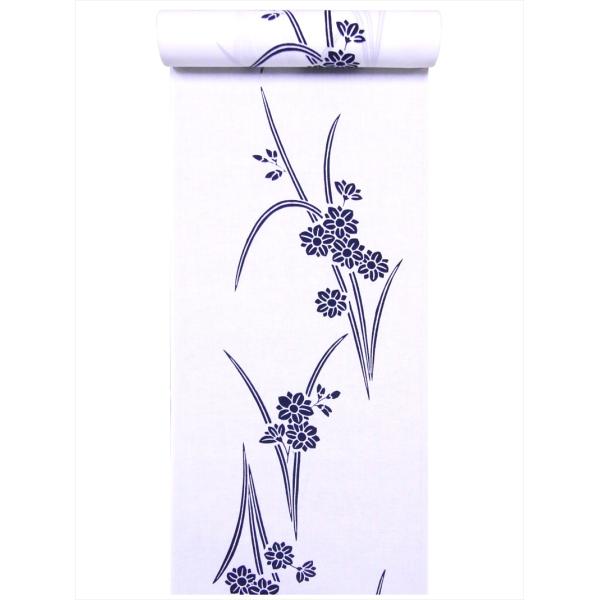 綿 浴衣 反物 水玉 白地 日本製 200308481.jpg