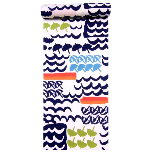 新品　ツモリチサト　浴衣反物　送料込み TSUMORI CHISATO（ツモリチサト） 浴衣 反物 No.50 白地・カサ柄