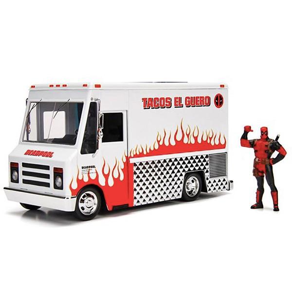 ミニカー 1 24 Jadatoys デッドプール タコトラック アメリカン フードトラック 特別限定モデル 予約商品 Hottoys 通販 Yahoo ショッピング