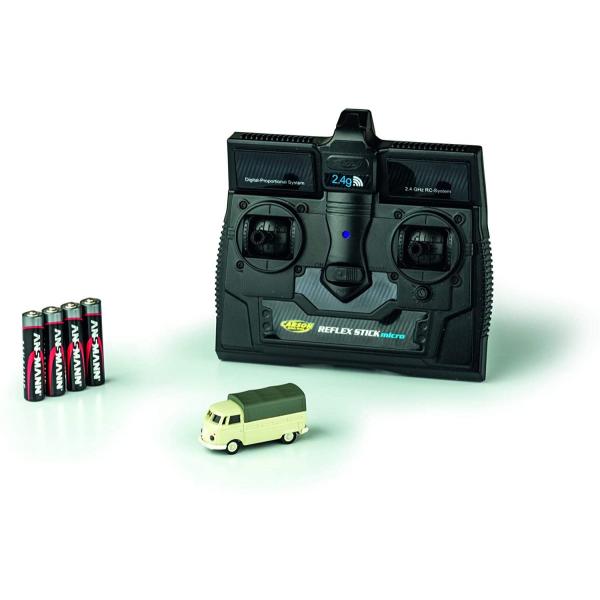 CARSON RTR ラジコンカー 1/87ワーゲンバス 超精密ラジコン 1/87 CARSON ラジコン ワーゲンバス 2台セット