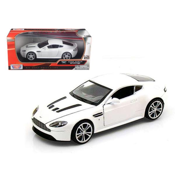 ミニカー 1/24 MOTORMAX アストンマーチン V12 ヴァンテージ 白 ミニカー 1/24 MOTORMAX アストンマーチン V12 ヴァンテージ 白