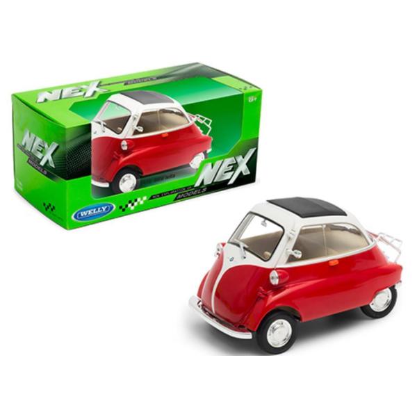 ミニカー 1/18 WELLY BMW イセッタ 250 赤色 予約商品 : HOTTOYS