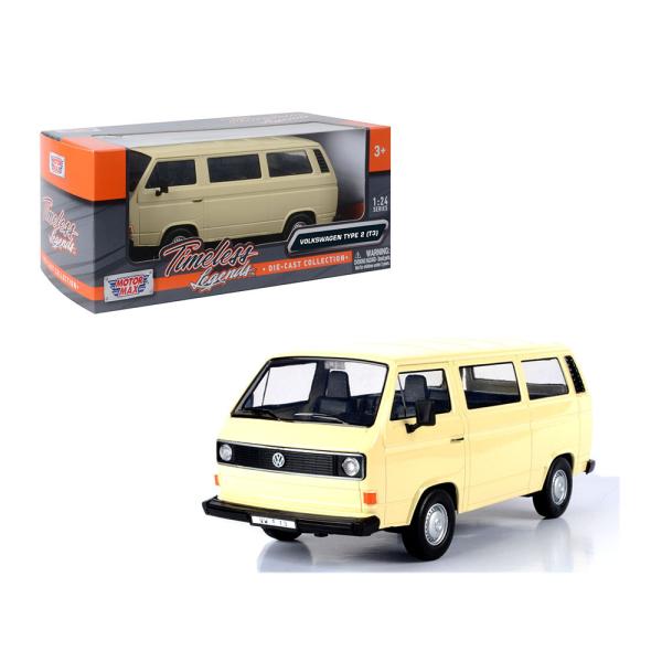 ミニカー 1/24 MOTORMAX 1990 VW フォルクスワーゲン タイプ2（T3