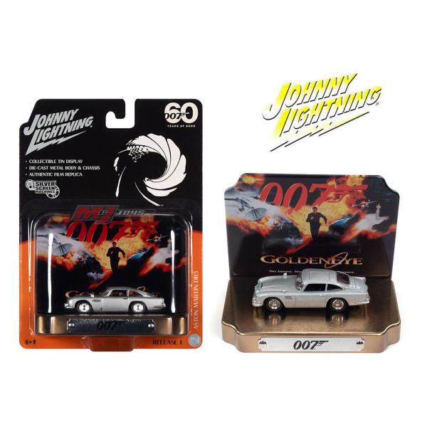 ミニカー 007 アストンマーチン DB5 1/64 ジオラマ ゴールドフィンガー