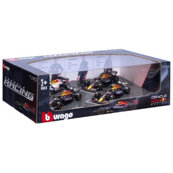 ミニカー　レッドブル　F1　1/43　4台セット　RED BULL Red Bull Racing F1 Set Verstappen RB19 #1 RB18 #1/RB16B #33 (White Livery)　限定予約商品