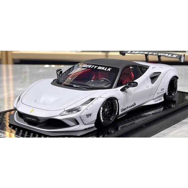 ミニカー 1/18 フェラーリ ミニカー フェラーリ F8 グレー色 VIP Scale