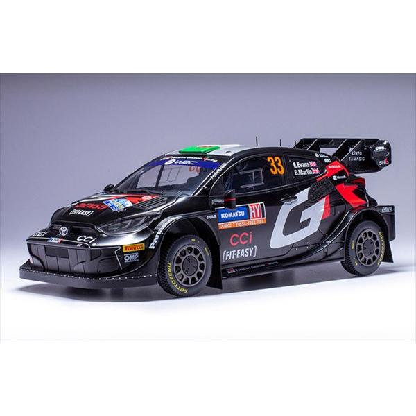 ミニカー 1/18 トヨタ ヤリス GR GRヤリス ラリー ＃33 2024