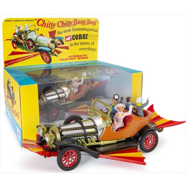 チキチキバンバン　フィギュアと車のセット 映画 チキチキバンバン 登場車です ミニカー 1/45 チキチキ