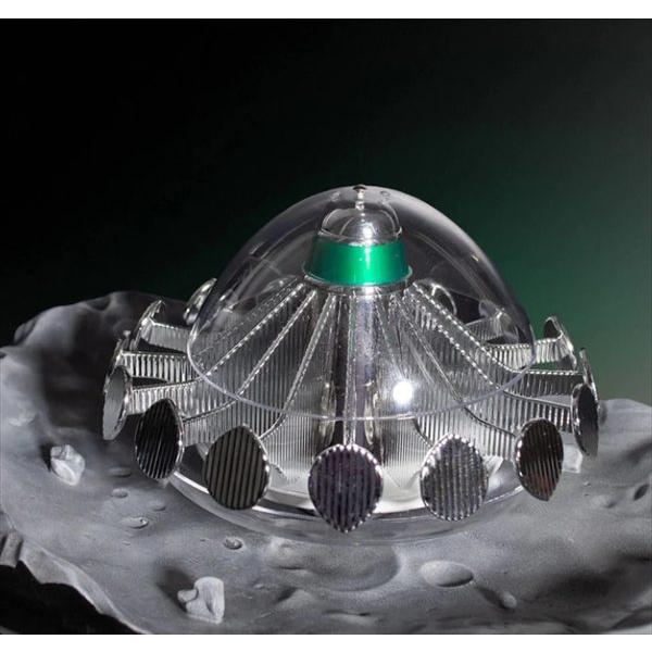 ミニカー 謎の円盤UFO 月面ジオラマセット 特別限定モデル ジェリーアンダーソンのTVシリーズ謎の円盤UFOのスタジオ制作モデルです 予約商品