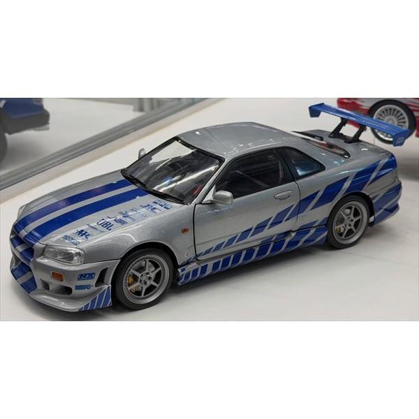 ミニカー ワイルドスピードミニカー 1/18 ブライアンのGTR 特別限定モデル Solido-S ブライアンのGTR 特別限定予約商品