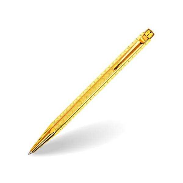 カランダッシュ　エクリドール　シェブロン　赤 CARAN D'ACHE カランダッシュ ボールペン 限定品 日本限定モデル