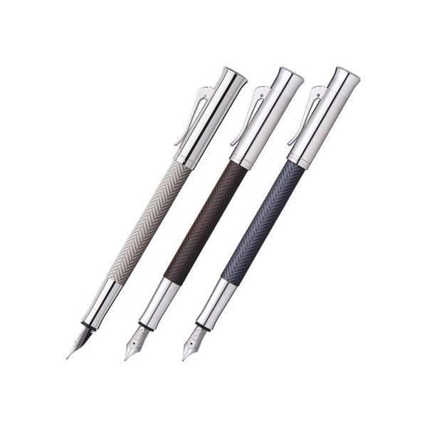 グラフ・フォン・ファーバーカステル　ギロシェ　万年筆　ジャンク扱い 新品)GRAF VON FABER-CASTELL グラフフォンファーバーカステル