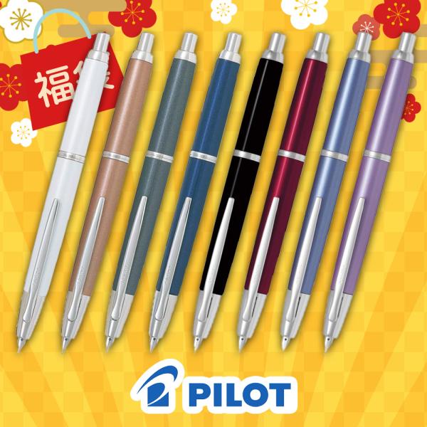2026年福袋 パイロット 万年筆 キャップレス デシモ FCT-15SR : 高級