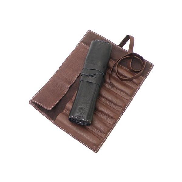 伊東屋 ロメオ オイルキップロールペンケース Amazon | ロメオ オイルキップロールペンケース ブラック | ペン