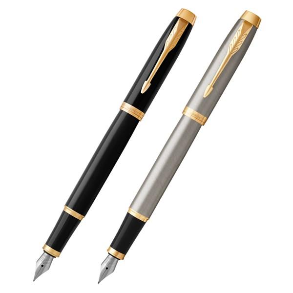PARKER（パーカー） 万年筆 IM F先 細字 ブラックGT/ブラッシュド