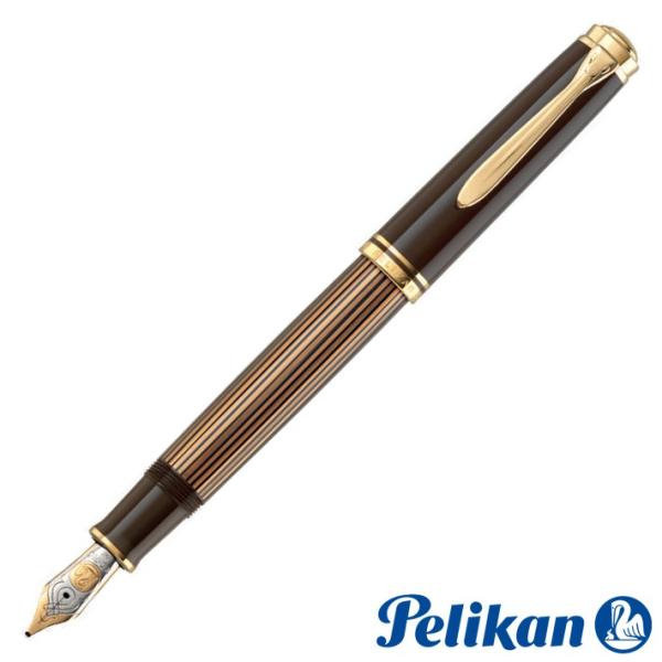 Pelikan（ペリカン） 万年筆 スーベレーン M800 ブラウンブラック