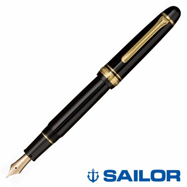 新品　静かに沈む黒｜セーラー万年筆廃盤　プロムナード　ブラック&シルバー 14K セーラー万年筆 SAILOR セーラー プロムナード ブラック 万年筆 11
