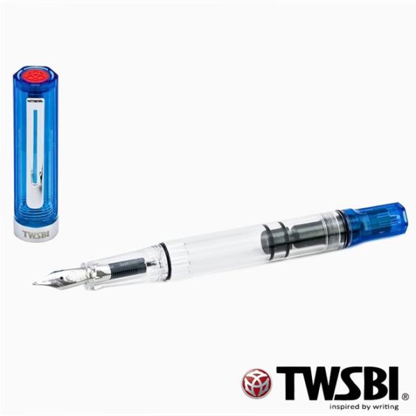 ツイスビーエコ トランス ブルー 万年筆 TWC10016/10017/10018/10019