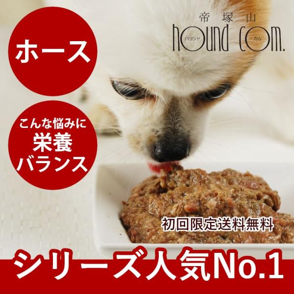 初回送料無料 犬 無添加 生食 ボーン BONE ホース 1.1kg