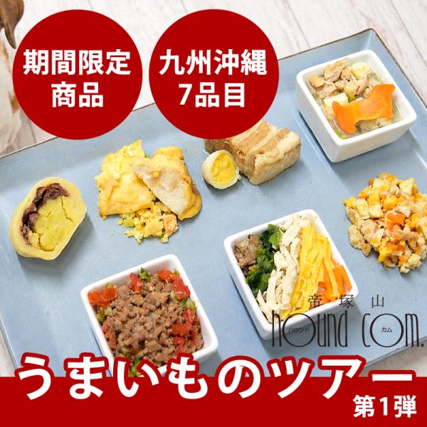 【数量限定】旅するハウンドカム食堂 日本列島うまいものツアー 九州・沖縄7品目セット 【ハウンドカム食堂】【冷凍便】
