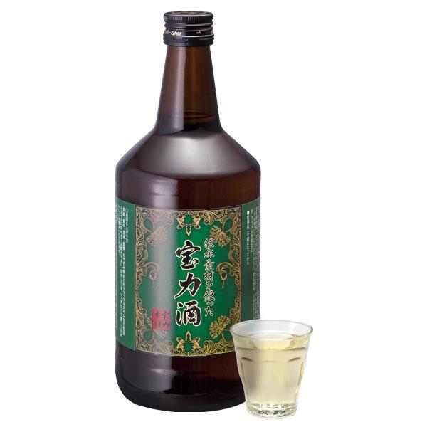 宝力酒 亜鉛 マカ すっぽん 赤まむし 活力酒 20度 720ml 1本 - 宝力