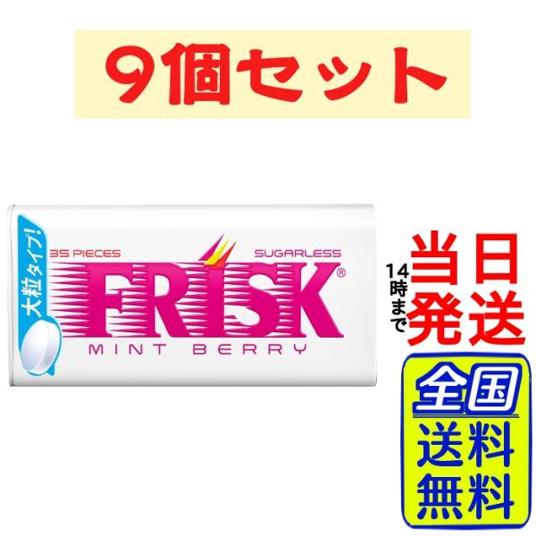 FRISK（フリスク） クラシエ ミントベリー 24.5g×9個 賞味期限