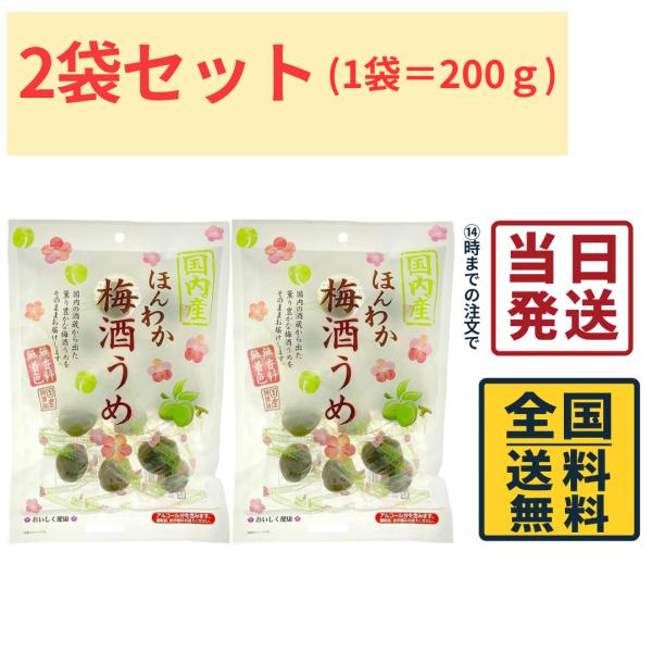 ノザワ食品工業 ほんわか梅酒うめ200ｇ×2袋