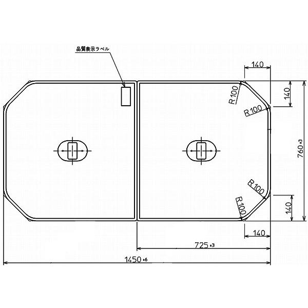 TOTO ӂӂ 1450×760mm PCF1510R#NW1CӂECt^Ett^