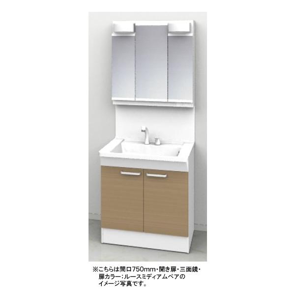 TOTO  三面鏡(洗面化粧台Fシリーズ用) TOTO 洗面化粧台 Fシリーズ：2枚扉タイプ W750mm (間口75cm) 3面