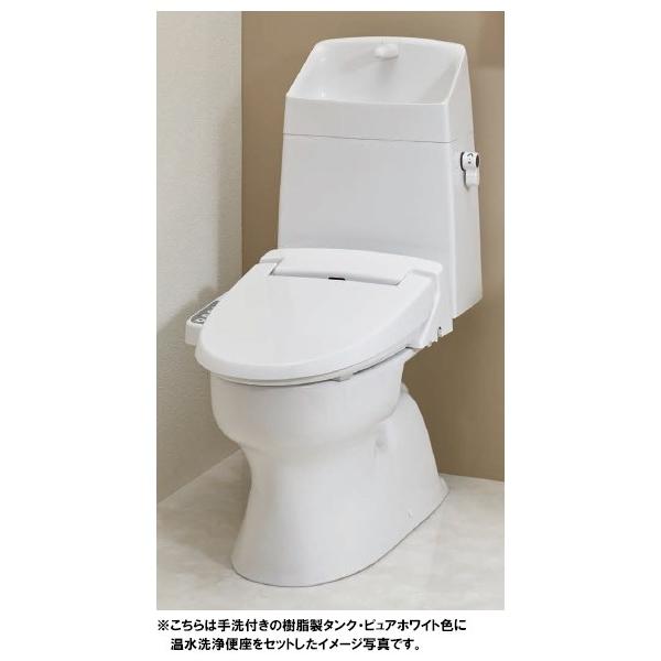 Janis(ジャニス) トイレ バリュークリン3 普通便座 床排水:排水芯200mm固定 手洗あり 樹脂製タンクSC8091-SG_+SV2000-1_M+NC822W
